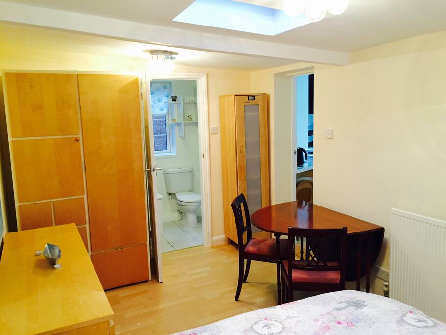 Optional dining table available