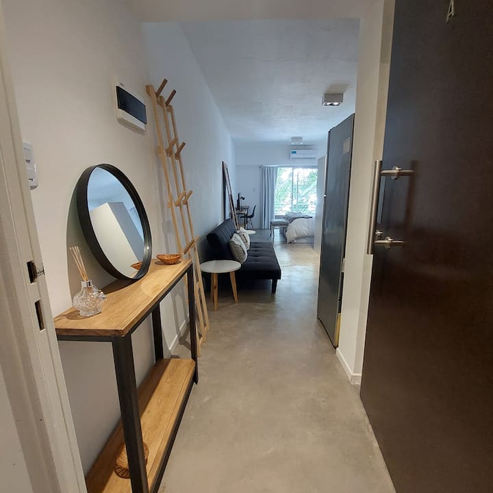 Studio com varanda em Villa Crespo