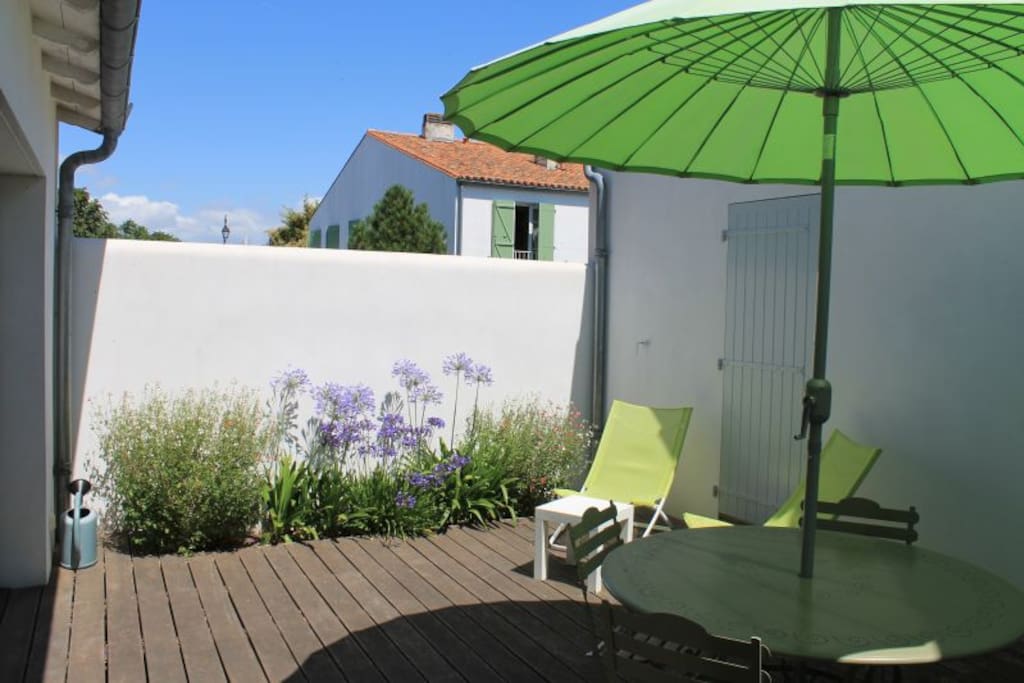 Vue patio