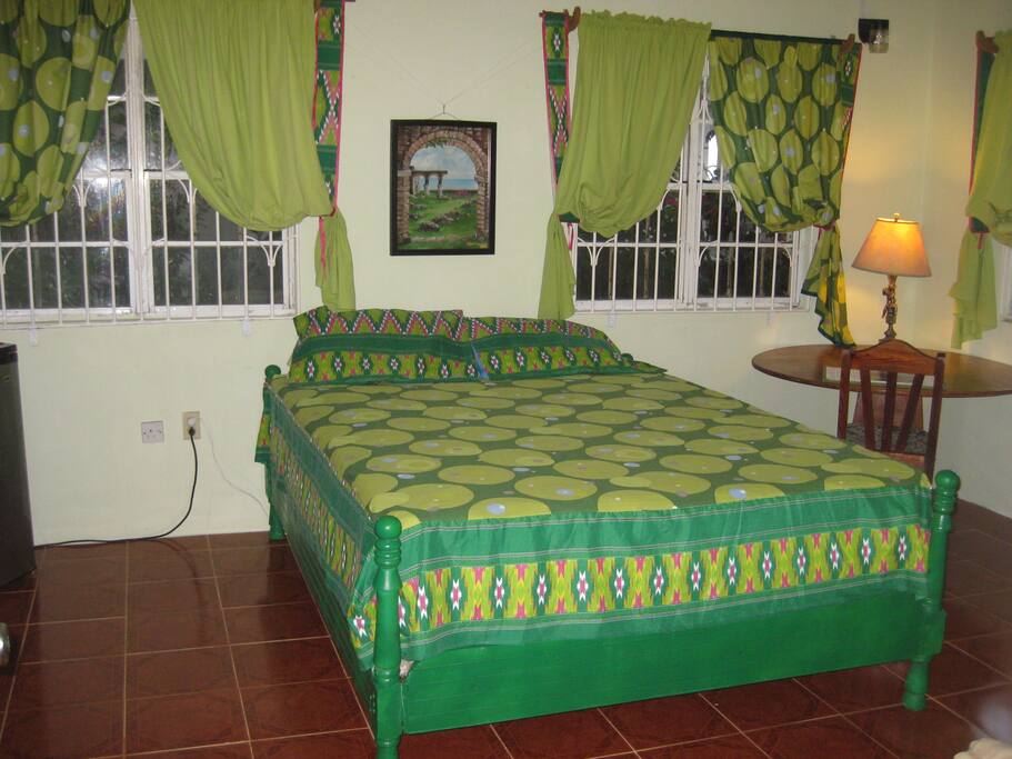 Queen bed