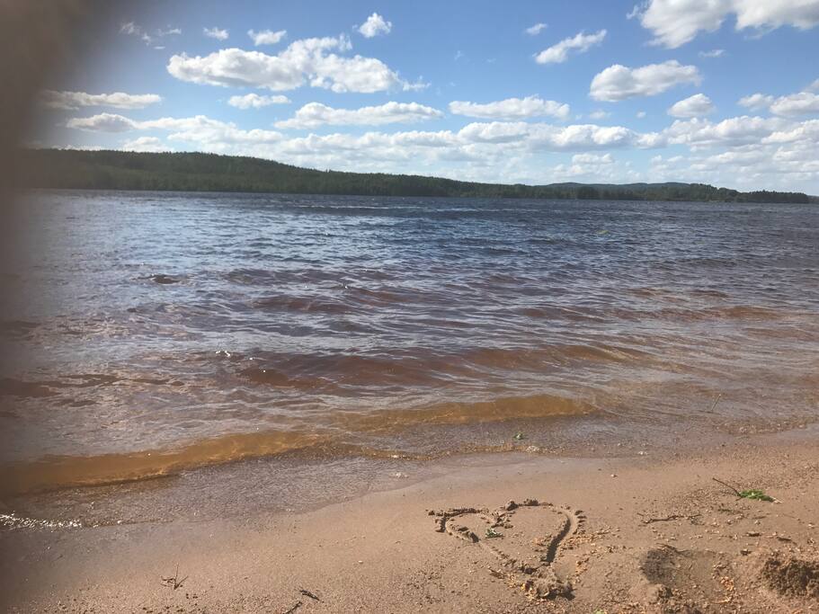 Private beach!