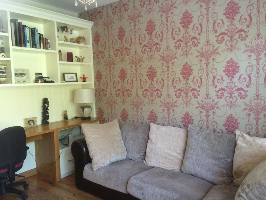 Cozy sitting room