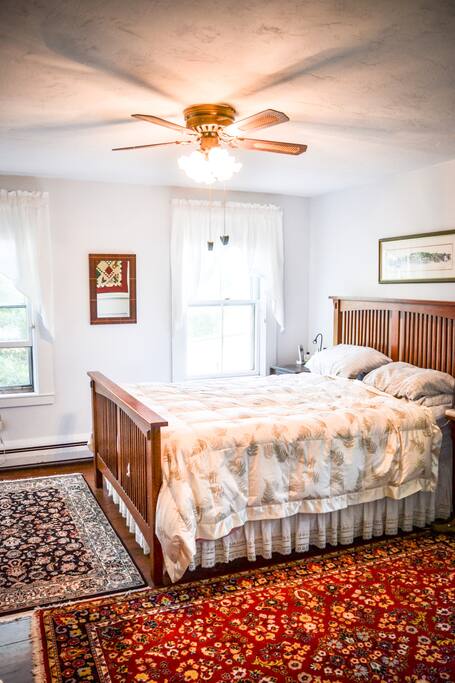 Master bedroom with en suite bathroom