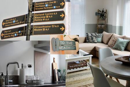 Scheveningen with the beach as your backyard