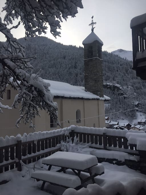 vue depuis le chalet