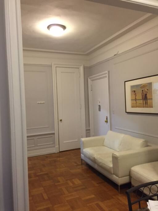 Entrance and Living Room