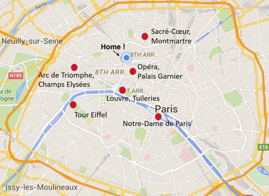 Emplacement très central !
