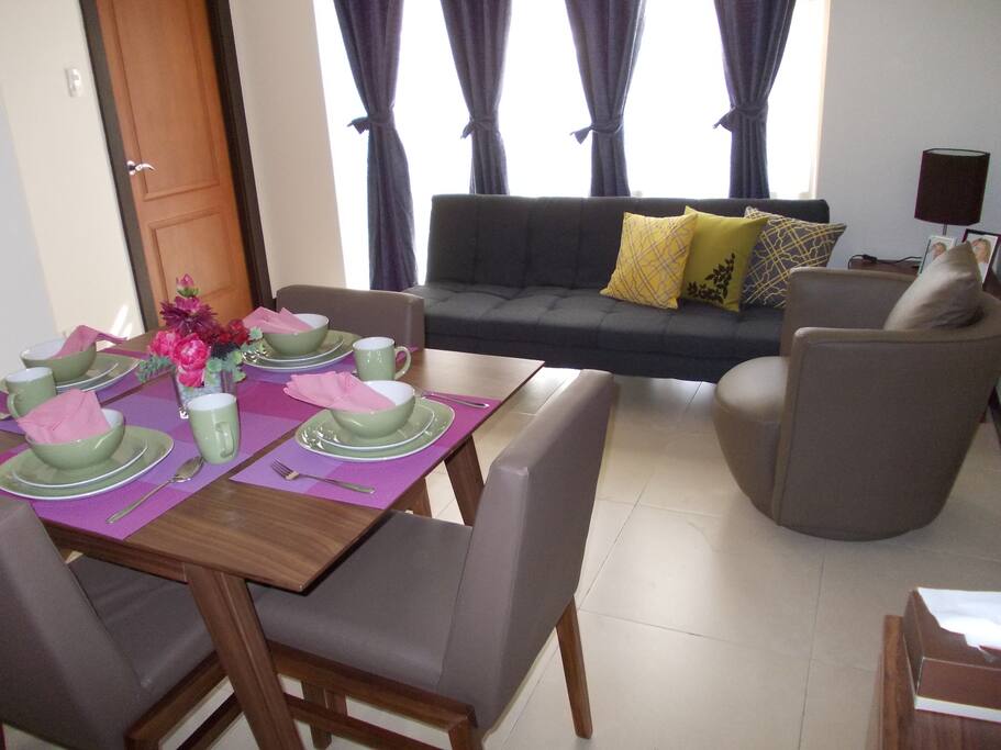 Dining & Living Area