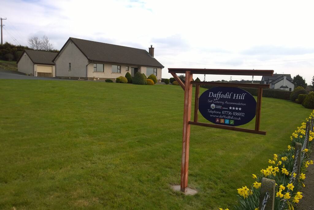Extensive Gardens to the property