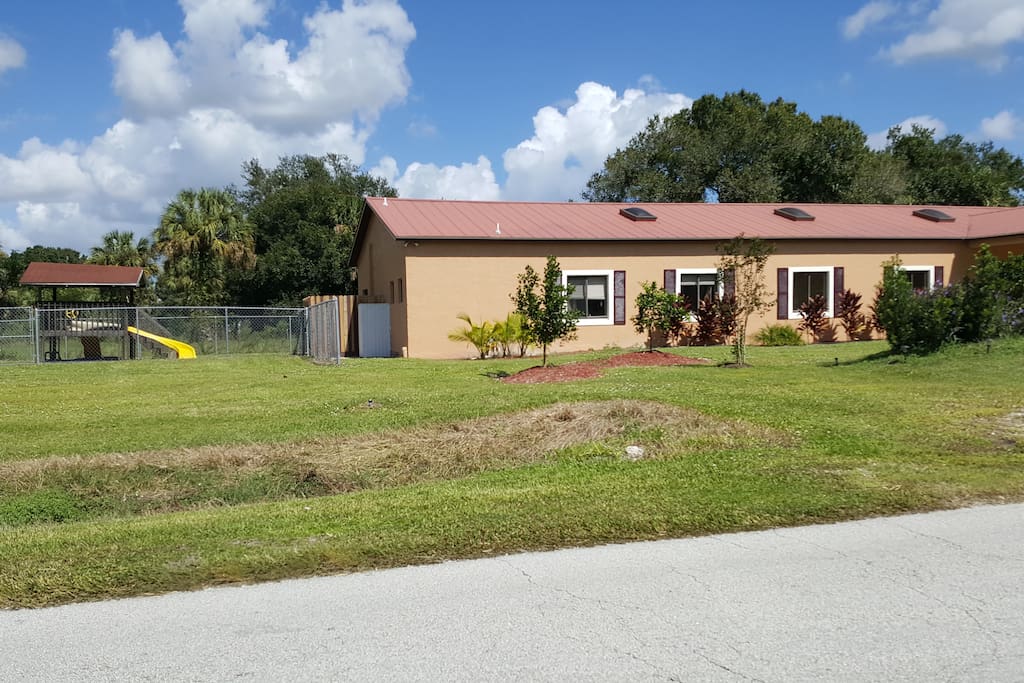 House front exterior