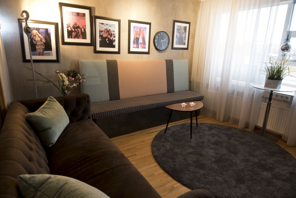 Cozy sitting area