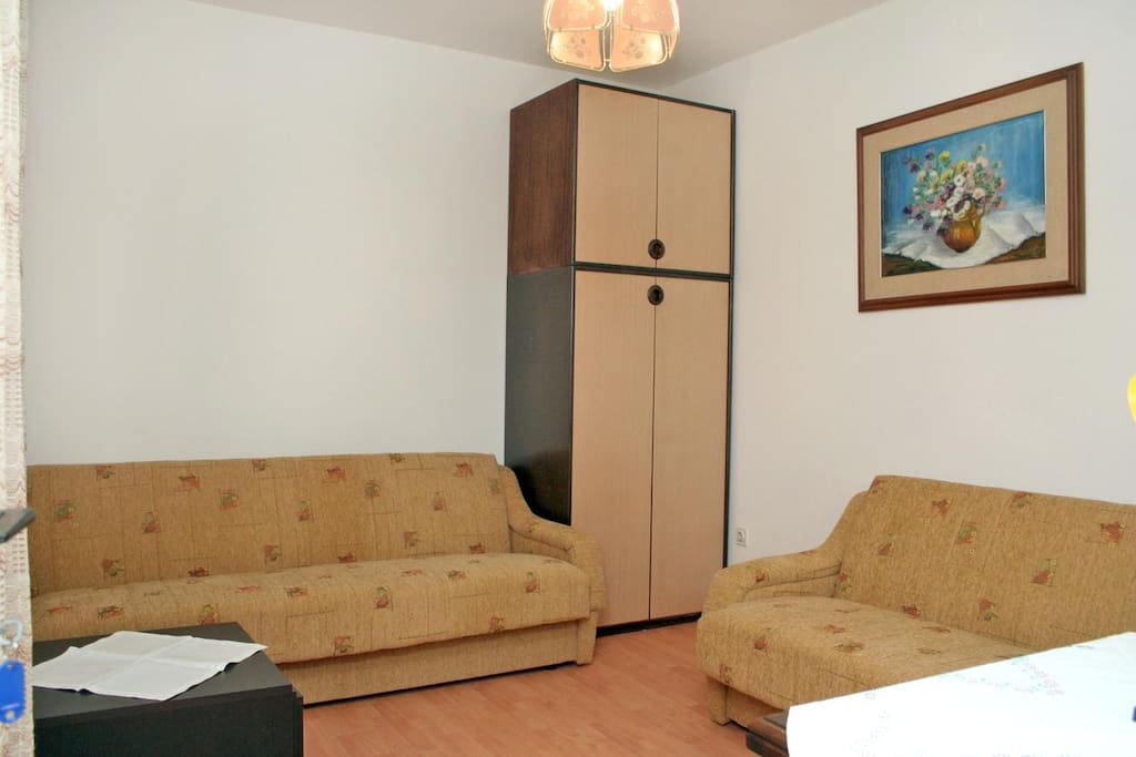 Living room, Surface: 12 m²