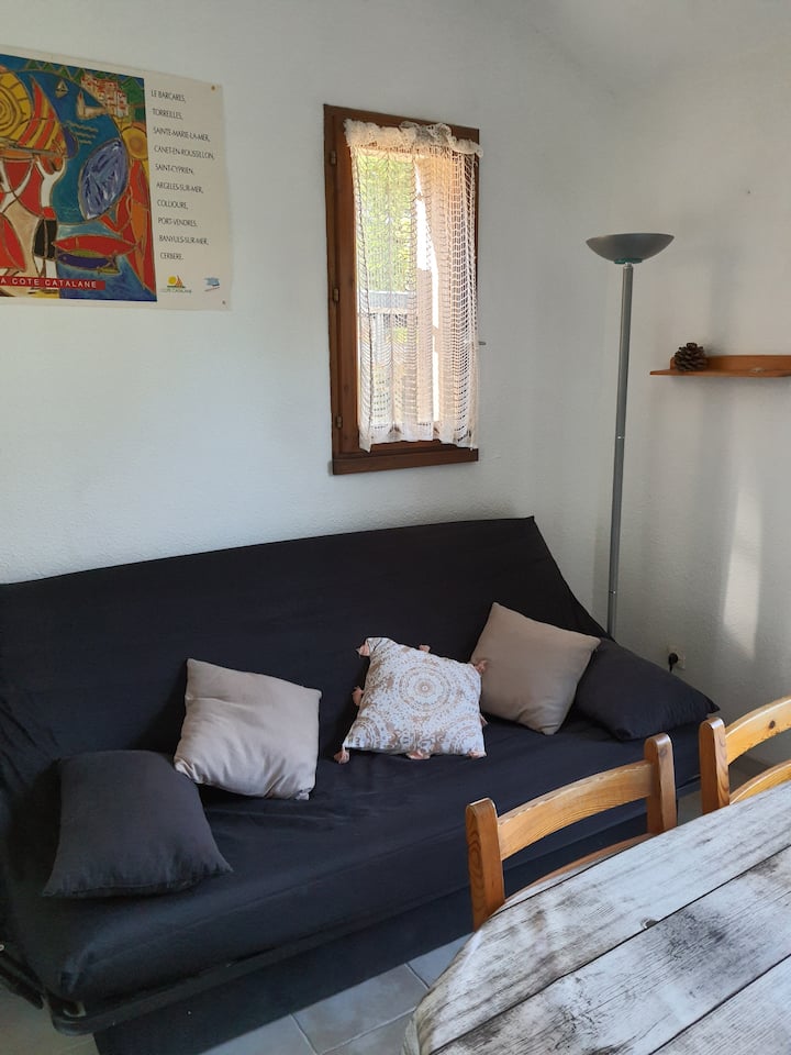 Maisonnette, Terrasse Arborée, Piscine, Mer à 10 M - Argelès-sur-Mer