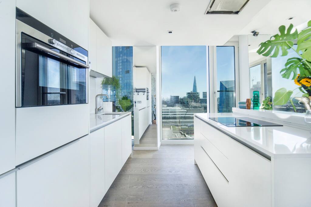 Kitchen and Living Room