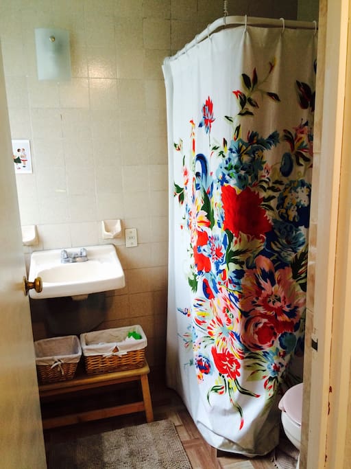 Private bathroom inside the room