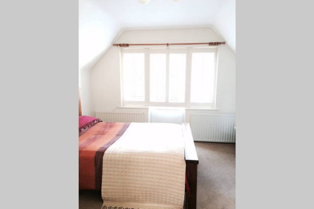 Bedroom with balcony