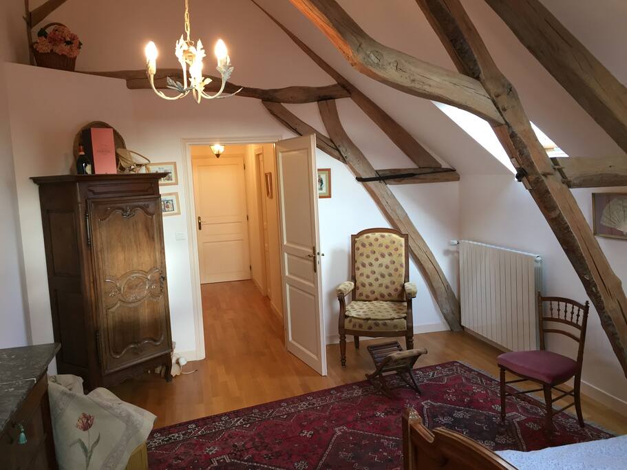 La chambre avec vue sur le couloir