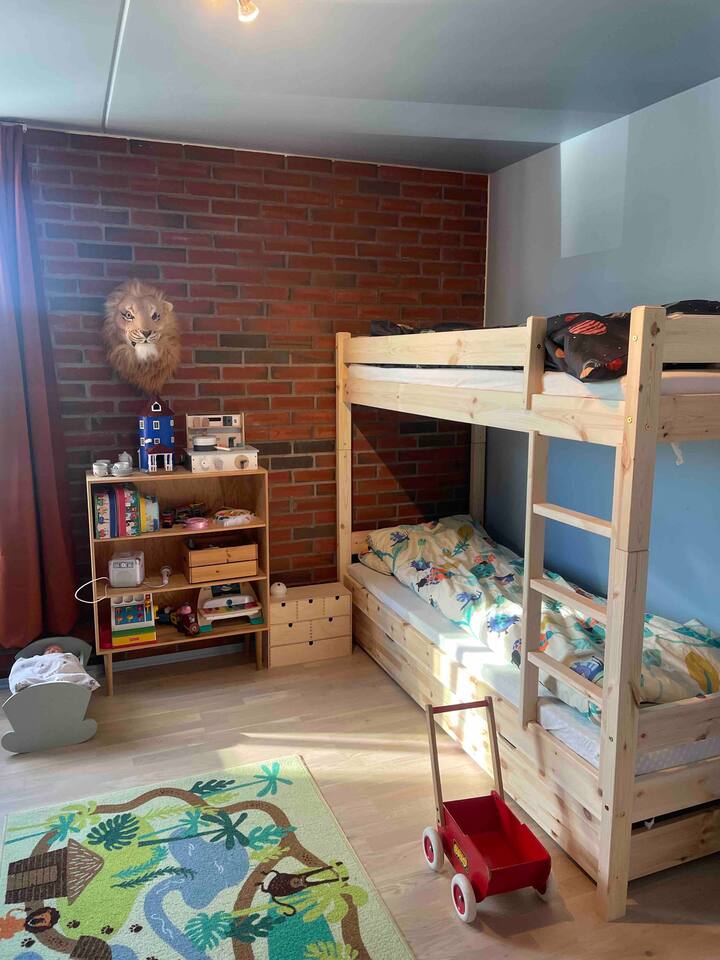 Detská izba s poschodovou posteľou