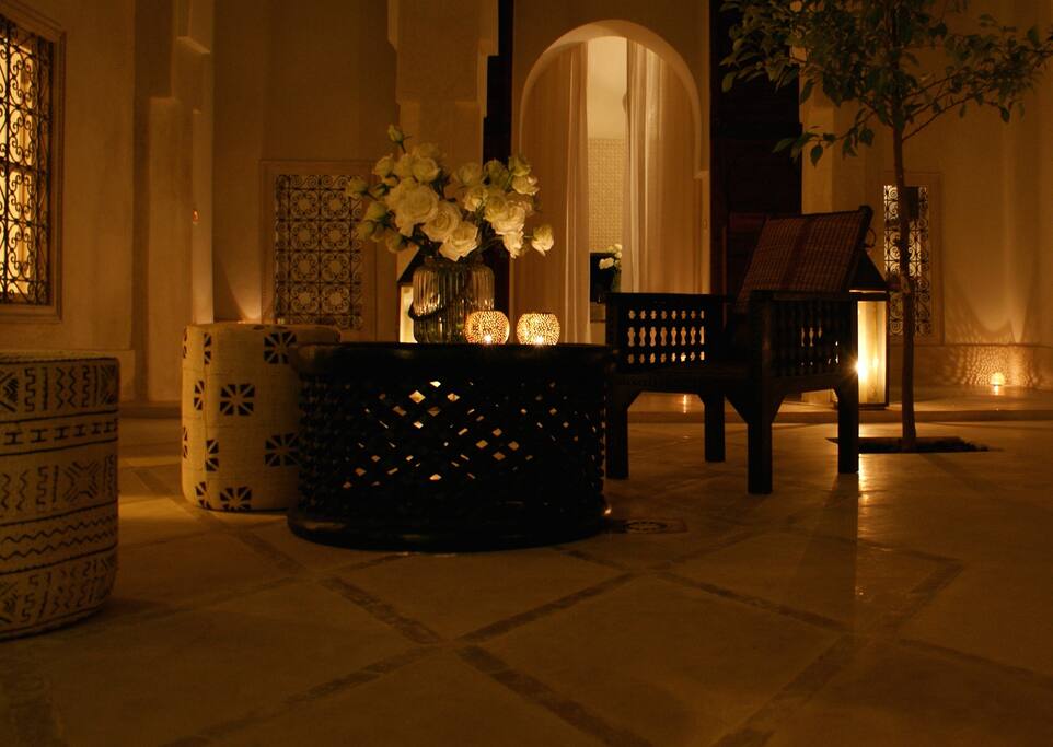 the courtyard