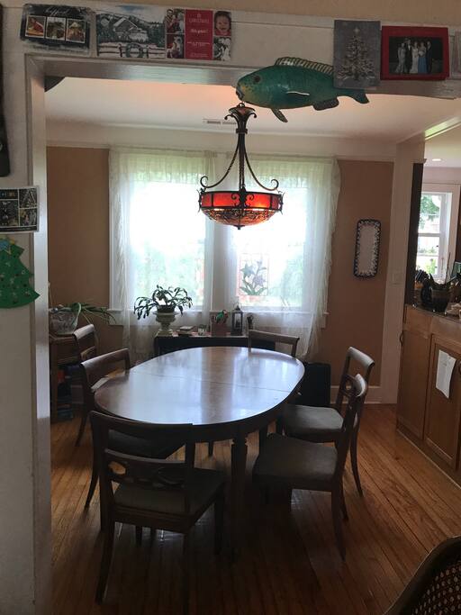 Dining Room gets wonderful morning light