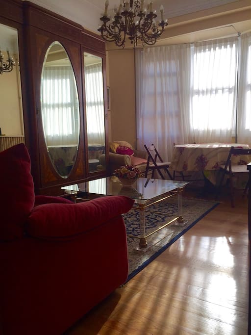 Main room and living room