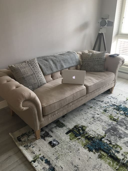 Comfy new couch