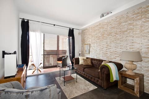 Successful Airbnb property: Cal XILLO, apartment next to the beach in Torredembarra
