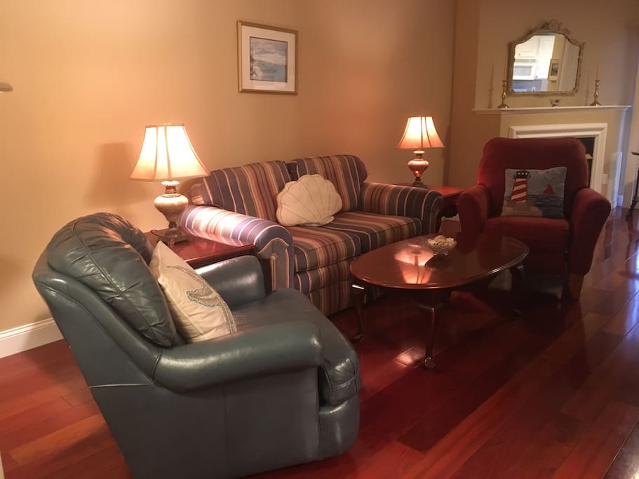 Fully furnished living room