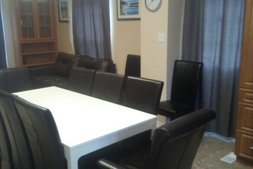 Dining table for 8
