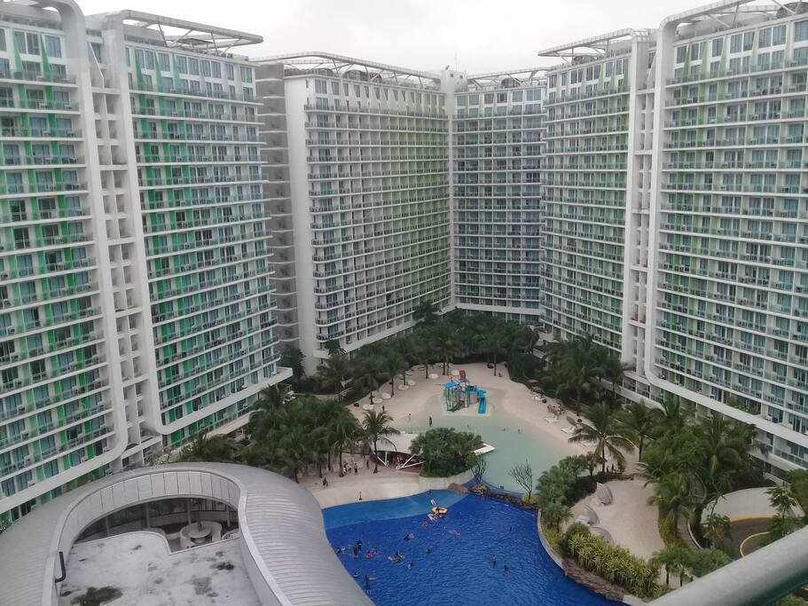 View from our balcony