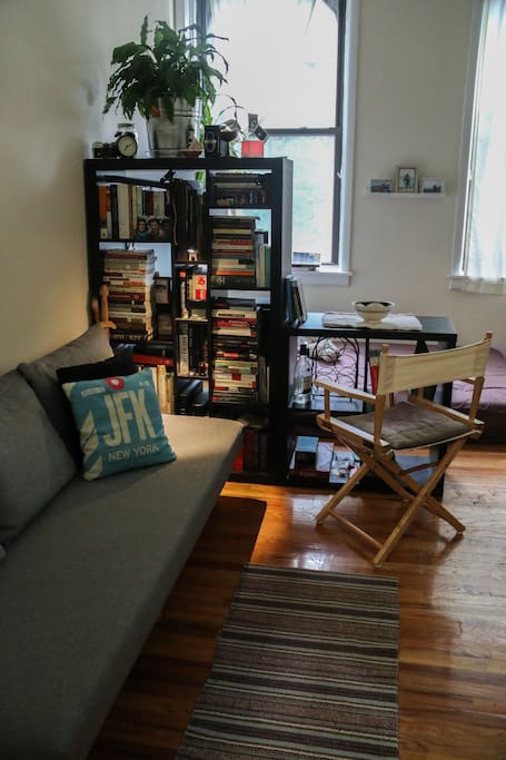 Common area in master bedroom
