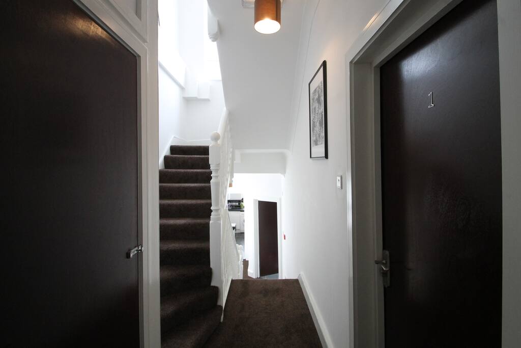 Spacious hallway