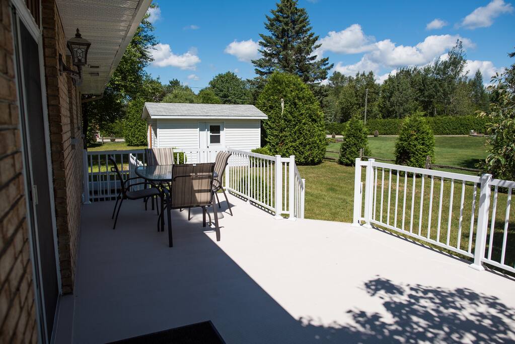 Patio arrière