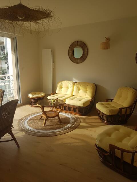 Top Airbnb: Quiet, Park, 150 m Beach, Movie Theater, Shops in Carnac
