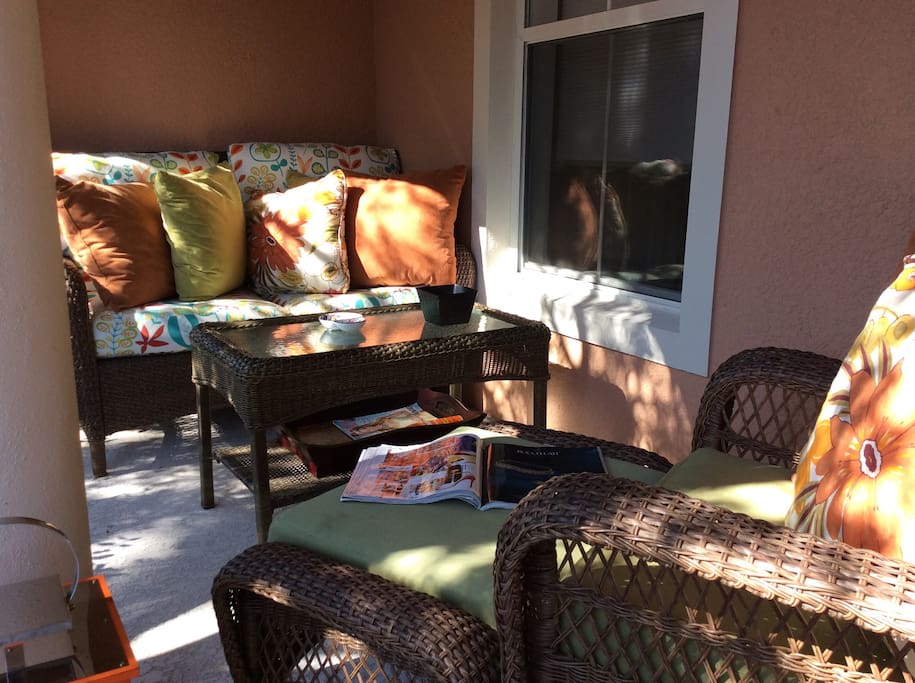 Front porch.