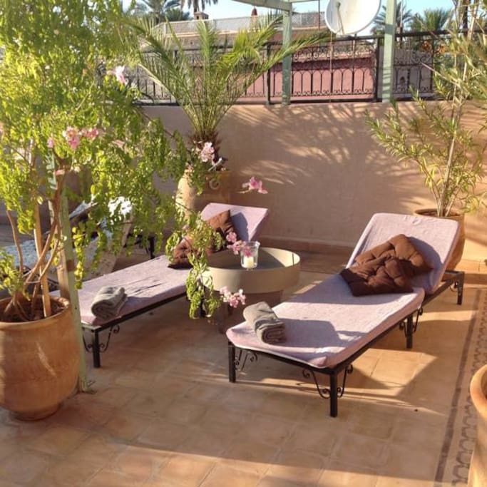 Terrace solarium