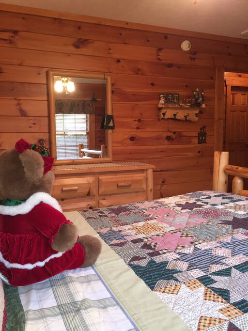 The master bedroom