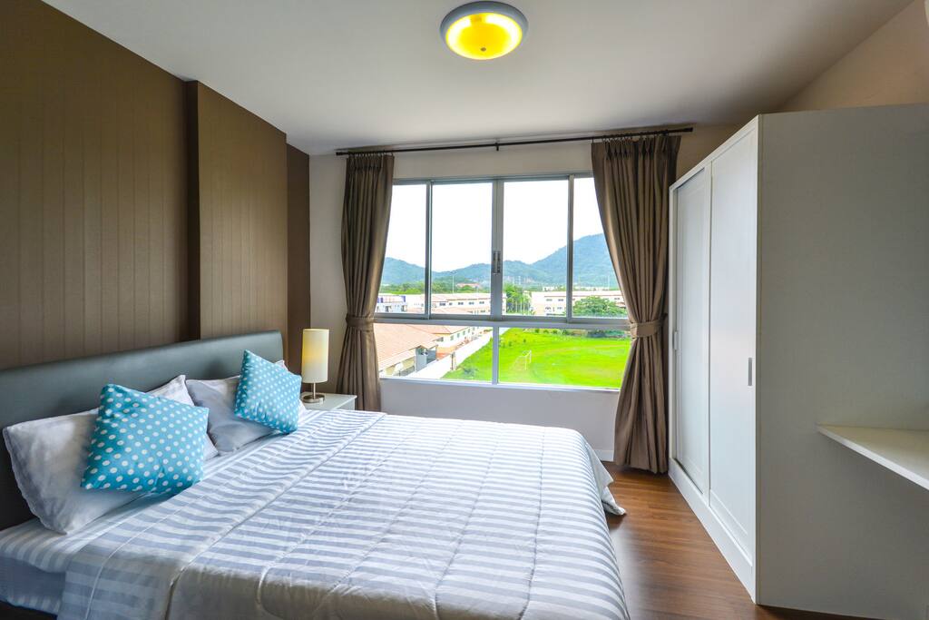 Sweet dream on a queen bed size