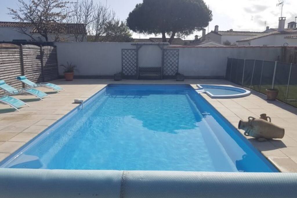 piscine 10x5m chauffée