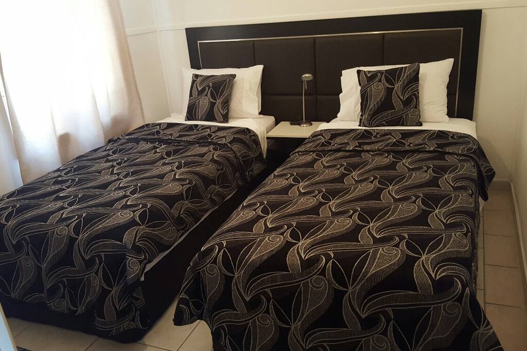 2 Single beds - can be joined to make a King bed
