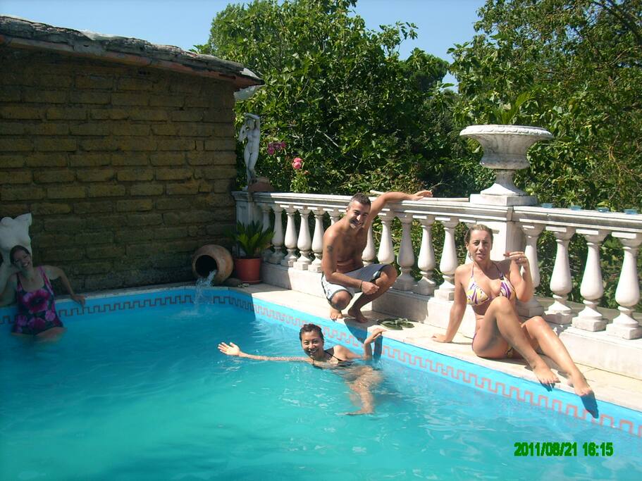 Piscina.