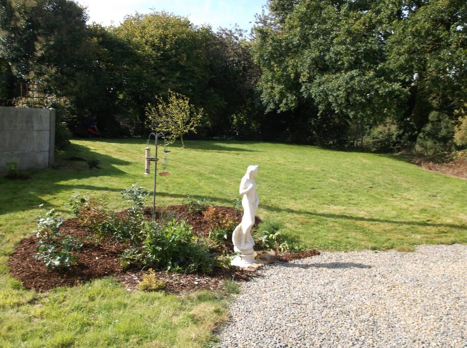 The garden is evolving year by year.