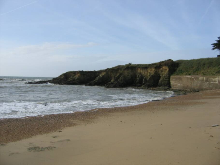 plage à 50m