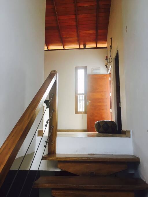 Stairway to the second floor