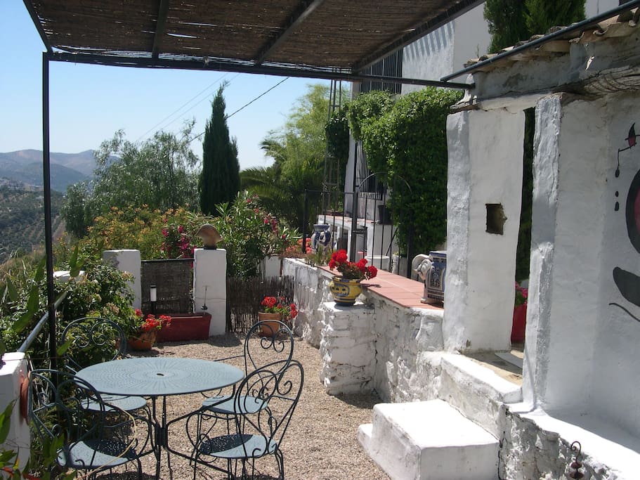 Lower terrace