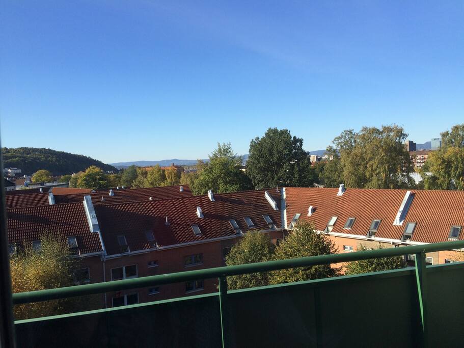 View from the balcony