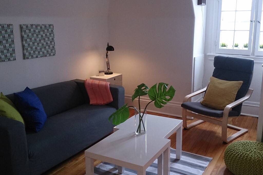 Living room from one angle