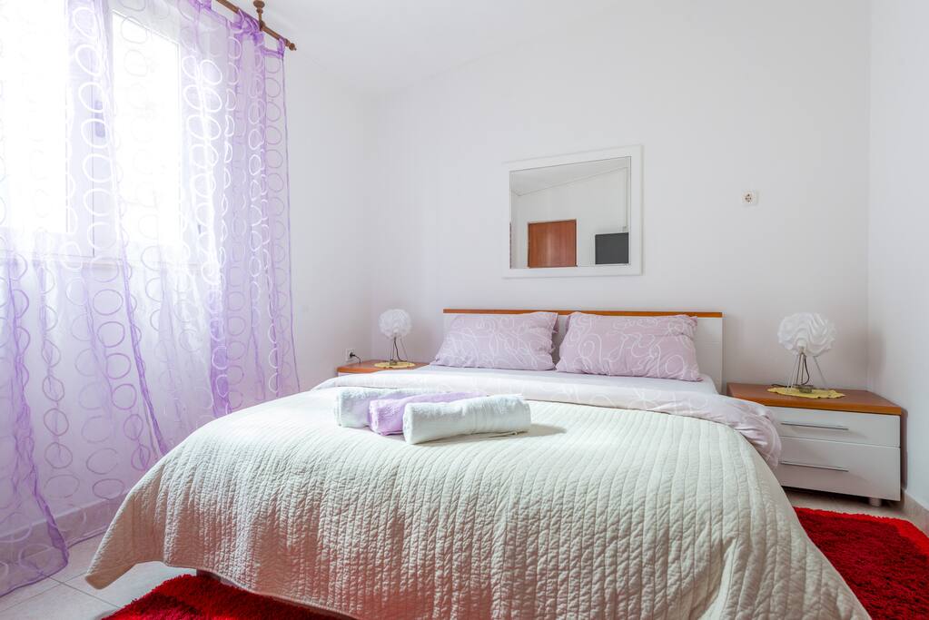 Double bedroom in the apartment