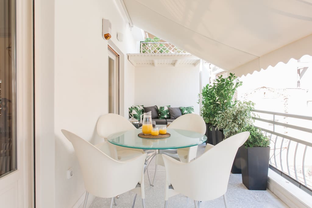 Front balcony