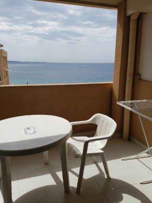 balcon vue mer